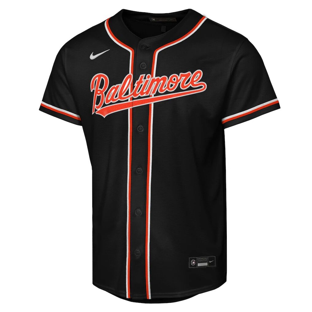 Jackson Holliday Baltimore Orioles Nike Youth Fashion Replica Player Jersey