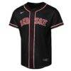 Jarren Duran Boston Red Sox Nike Youth Fashion Replica Player Jersey - Black - Side View