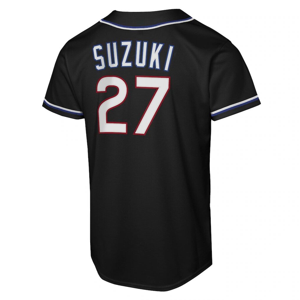 Seiya Suzuki Chicago Cubs Nike Youth Fashion Replica Player Jersey