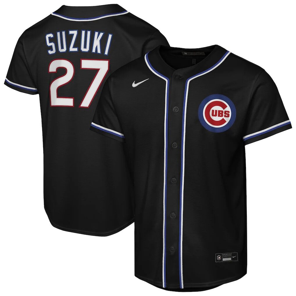Seiya Suzuki Chicago Cubs Nike Youth Fashion Replica Player Jersey