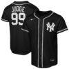 Aaron Judge New York Yankees Nike Youth Fashion Replica Player Jersey - Black - Front View