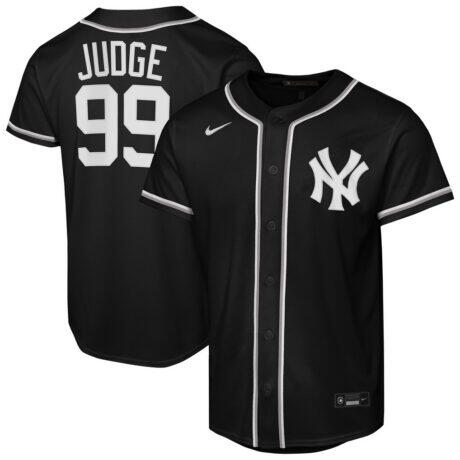 Aaron Judge New York Yankees Nike Youth Fashion Replica Player Jersey - Black - Front View