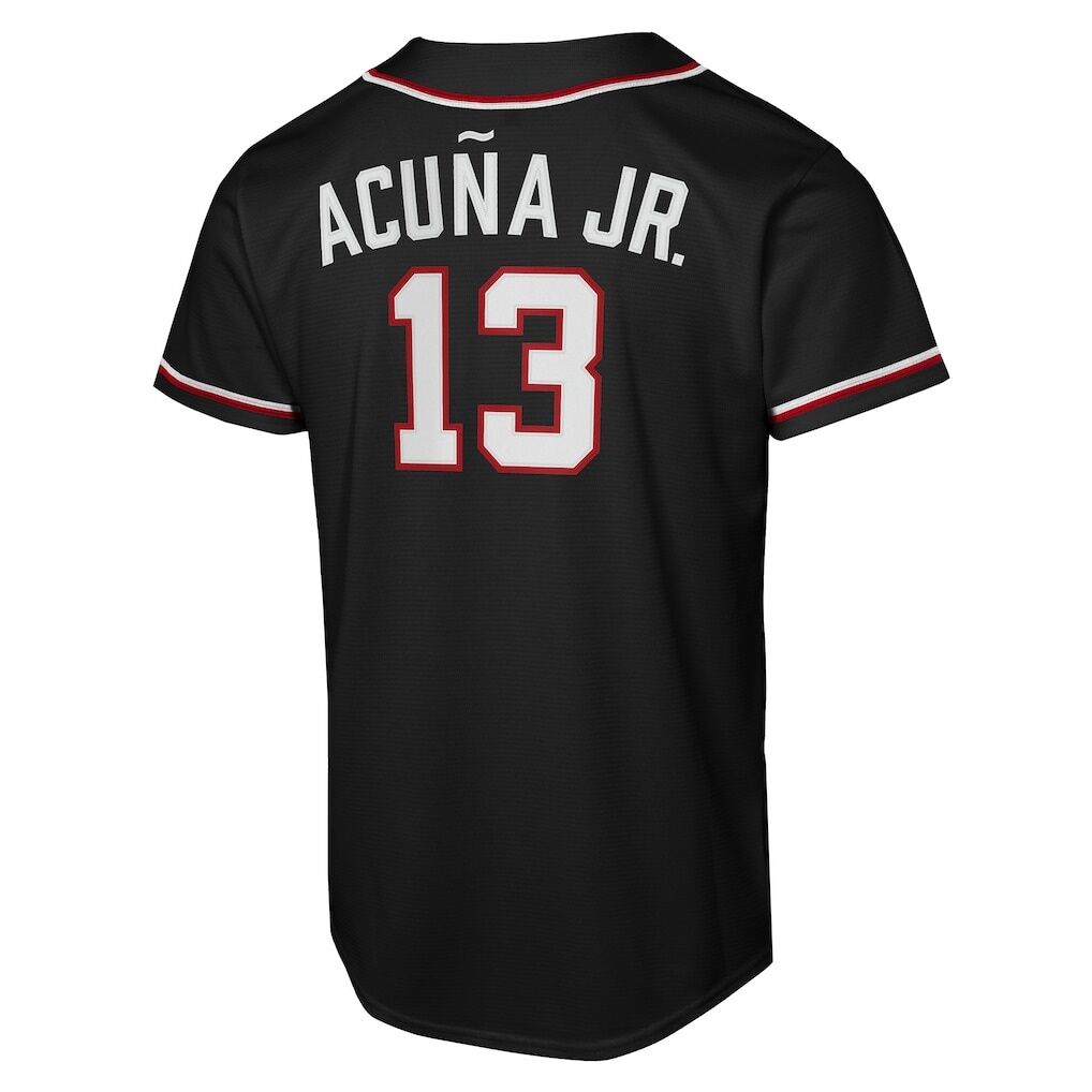 Ronald Acuña Jr. Atlanta Braves Nike Youth Fashion Replica Player Jersey