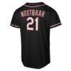 Lars Nootbaar St. Louis Cardinals Nike Youth Fashion Replica Player Jersey - Black - Detail View
