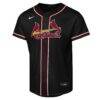 Lars Nootbaar St. Louis Cardinals Nike Youth Fashion Replica Player Jersey - Black - Side View