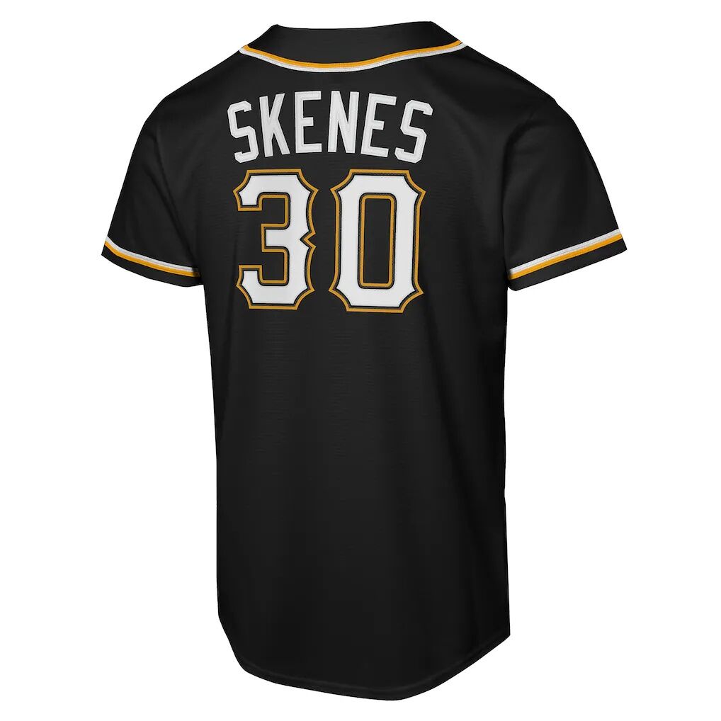 Paul Skenes Pittsburgh Pirates Nike Youth Fashion Replica Player Jersey