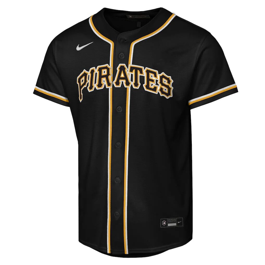 Paul Skenes Pittsburgh Pirates Nike Youth Fashion Replica Player Jersey