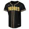 Jackson Merrill San Diego Padres Nike Youth Fashion Replica Player Jersey - Black - Side View