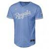 Kansas City Royals Nike Youth Alternate Stadium Jersey - Light Blue - Side View