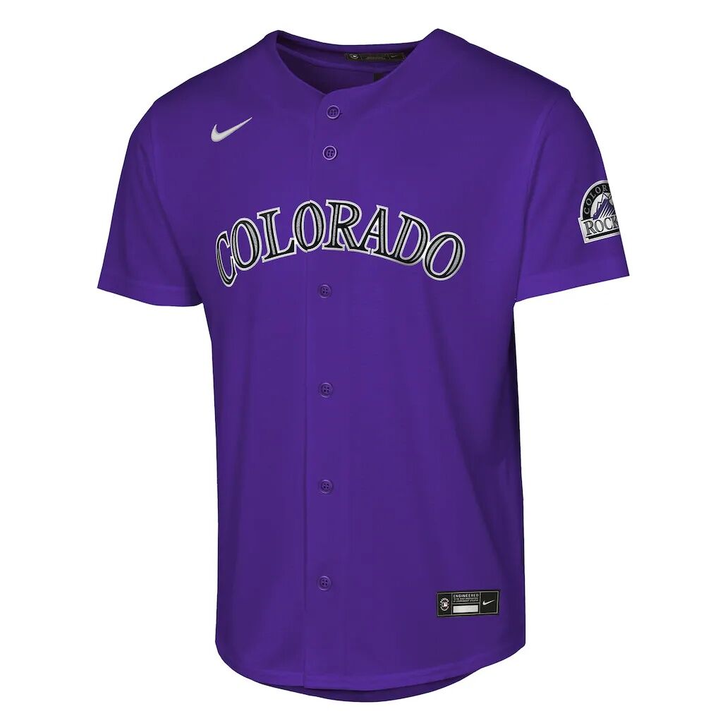 Colorado Rockies Nike Youth Alternate 2 Stadium Jersey
