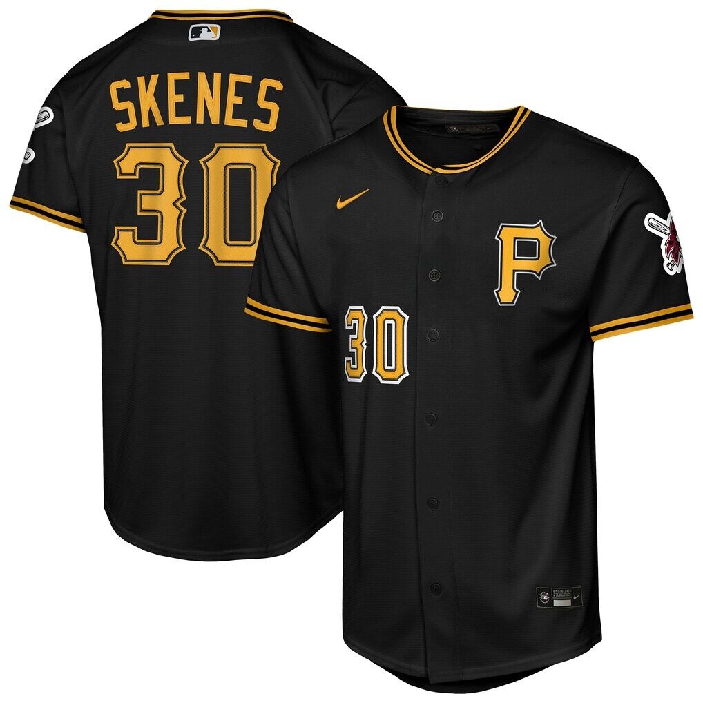 Paul Skenes Pittsburgh Pirates Nike Youth Alternate Stadium Jersey