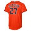 Jose Altuve Houston Astros Nike Youth Alternate Stadium Jersey - Orange - Detail View