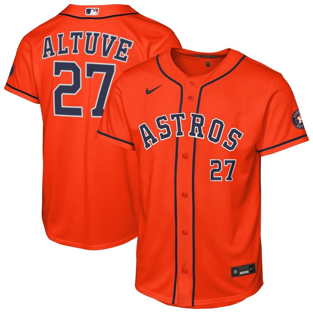 Jose Altuve Houston Astros Nike Youth Alternate Stadium Jersey