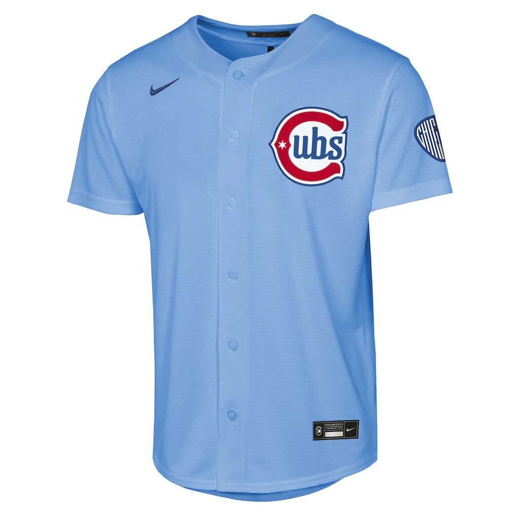 Chicago Cubs Nike Youth Alternate 2 Stadium Jersey - Light Blue