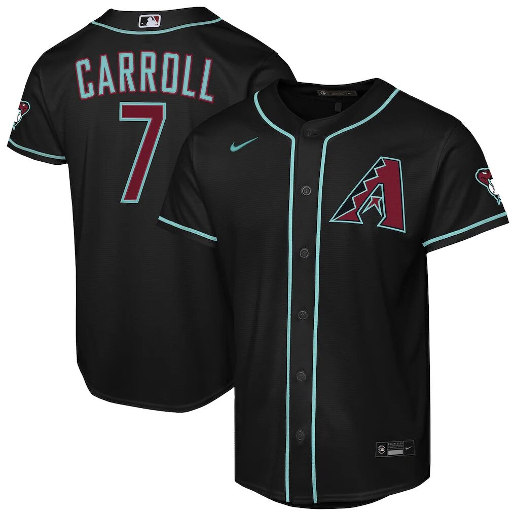 Corbin Carroll Arizona Diamondbacks Nike Youth Alternate Stadium Jersey