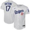 Shohei Ohtani Los Angeles Dodgers Nike Youth Home Stadium Jersey - White - Front View