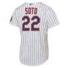 Juan Soto New York Mets Nike Youth Home Stadium Player Jersey - White - Detail View