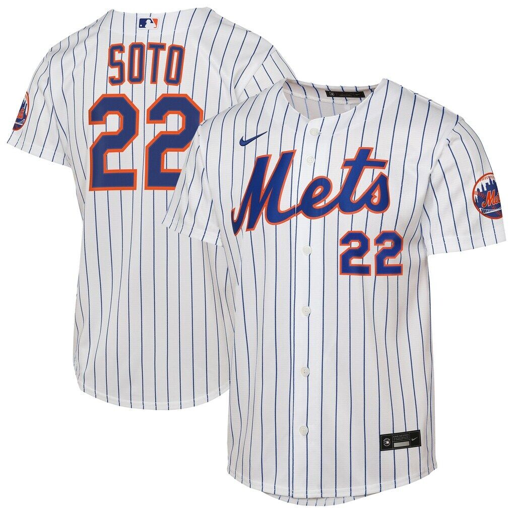 Juan Soto New York Mets Nike Youth Home Stadium Player Jersey