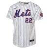 Juan Soto New York Mets Nike Youth Home Stadium Player Jersey - White - Side View