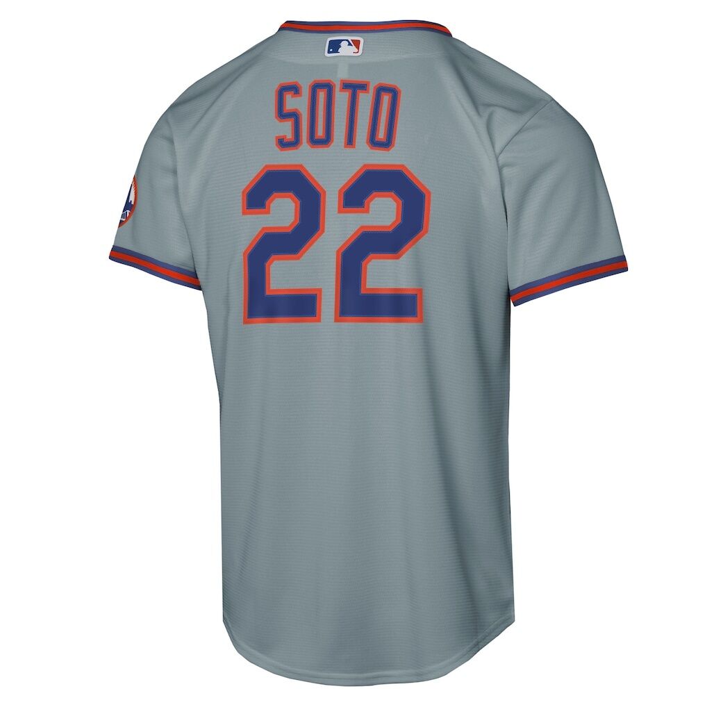 Juan Soto New York Mets Nike Youth Road Stadium Player Jersey