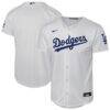 Los Angeles Dodgers Nike Youth Alternate Stadium Jersey - White - Front View