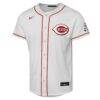 Cincinnati Reds Nike Youth Home Stadium Jersey - White - Side View