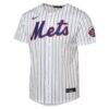 New York Mets Nike Youth Home Stadium Jersey - White - Side View