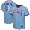 Ronald Acuña Jr. Atlanta Braves Nike Youth 2026 City Connect Stadium Jersey - - Front View