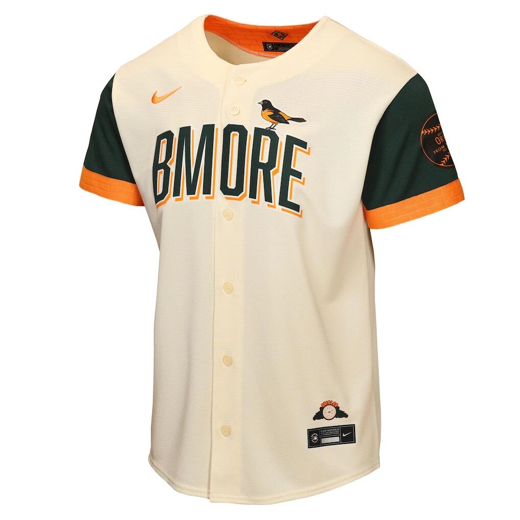 Baltimore Orioles Nike Youth 2026 City Connect Stadium Jersey