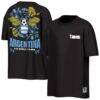 Argentina Outerstuff FIFA World Cup 2026 Rally Oversized T-Shirt - Black - Front View