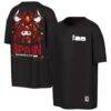 Spain Outerstuff FIFA World Cup 2026 Rally Oversized T-Shirt - Black - Front View
