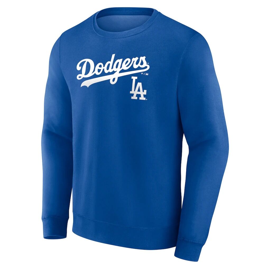 Los Angeles Dodgers Team Lockup Sweatshirt – Royal