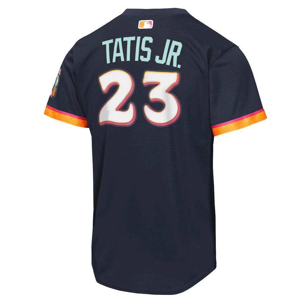 Fernando Tatis Jr. San Diego Padres Nike Youth 2026 City Connect Stadium Jersey - Obsidian
