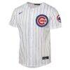 Pete Crow-Armstrong Chicago Cubs Nike Youth Home Stadium Jersey - White - Side View
