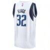 Cooper Flagg Dallas Mavericks Fashion7 2025 NBA Draft First Round Pick Fast Break Replica Jersey - White - Detail View