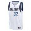 Cooper Flagg Dallas Mavericks Fashion7 2025 NBA Draft First Round Pick Fast Break Replica Jersey - White - Side View
