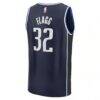 Cooper Flagg Dallas Mavericks Fashion7 2025 NBA Draft First Round Pick Fast Break Replica Jersey - Navy - Detail View