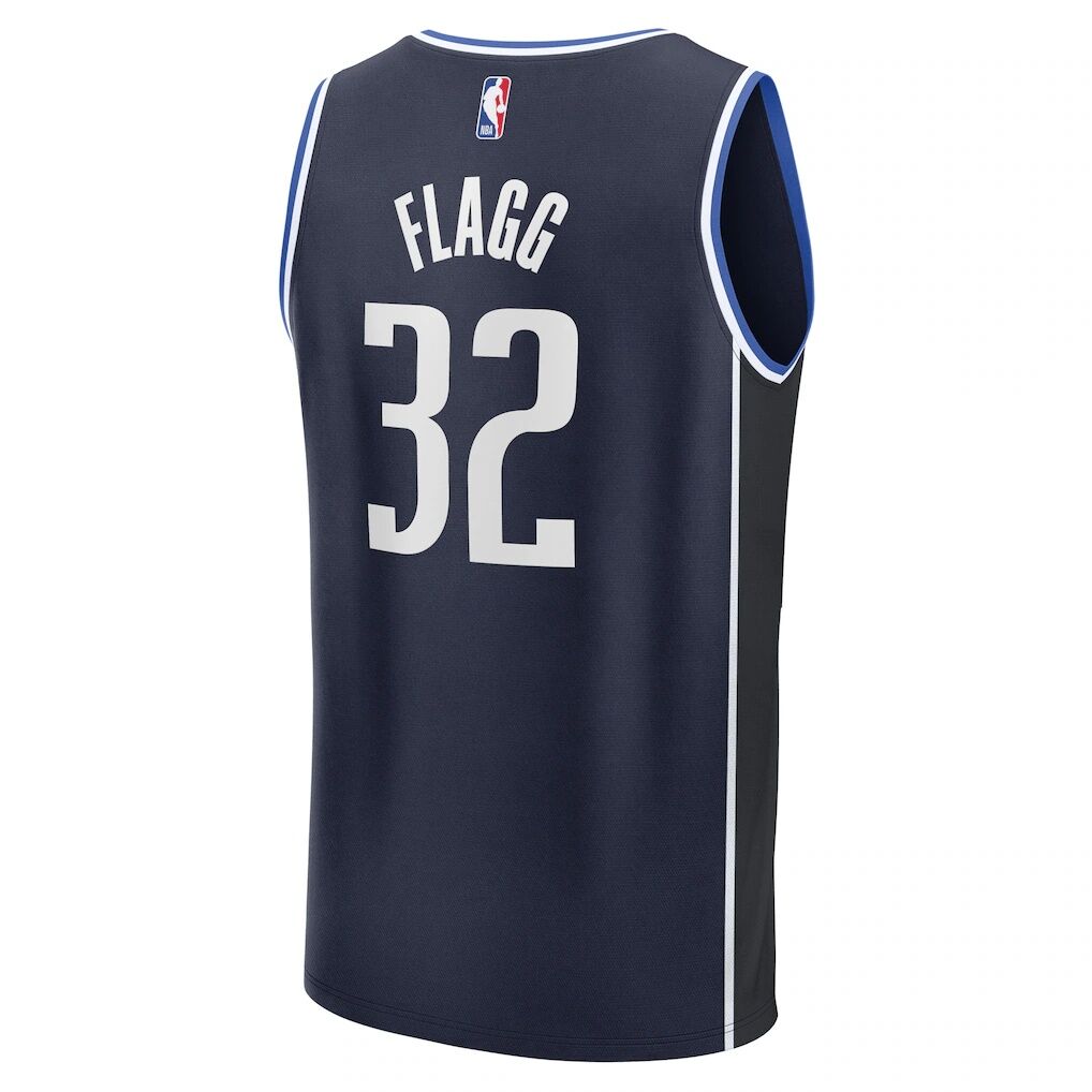 Cooper Flagg Dallas Mavericks Fashion7 2025 NBA Draft First Round Pick Fast Break Replica Jersey - Statement Edition