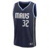 Cooper Flagg Dallas Mavericks Fashion7 2025 NBA Draft First Round Pick Fast Break Replica Jersey - Navy - Side View