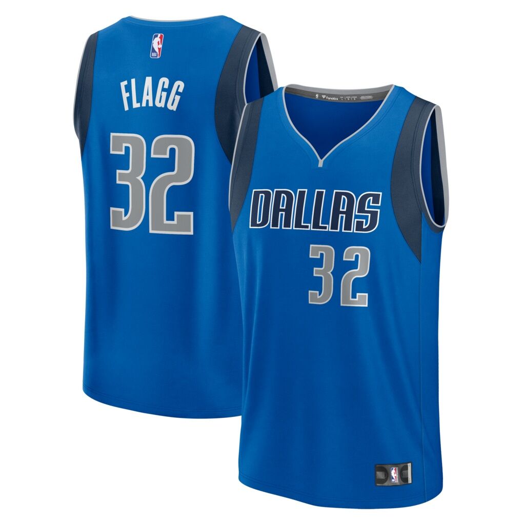 Cooper Flagg Dallas Mavericks Fashion7 Youth 2025 NBA Draft First Round Pick Fast Break Replica Jersey - Icon Edition