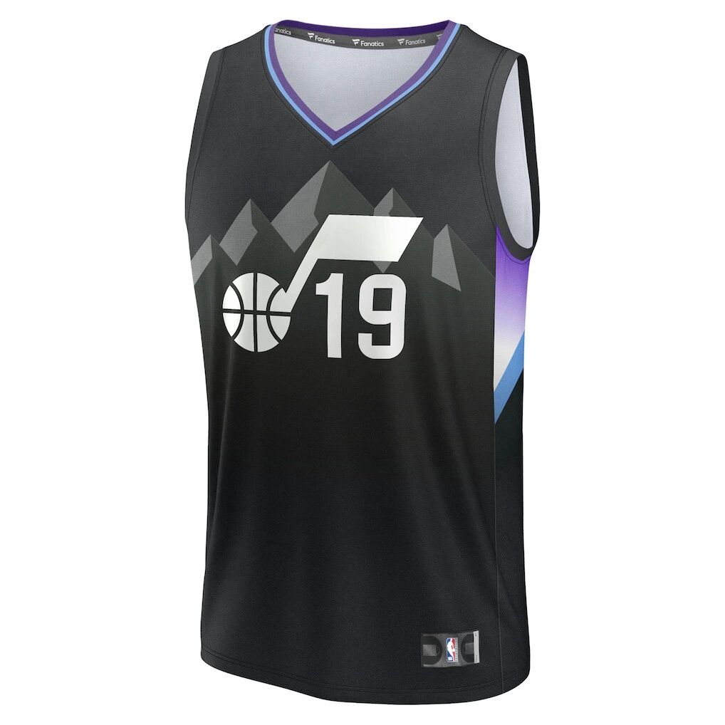 Ace Bailey Utah Jazz Fashion7 2025 NBA Draft First Round Pick Fast Break Replica Jersey - Statement Edition