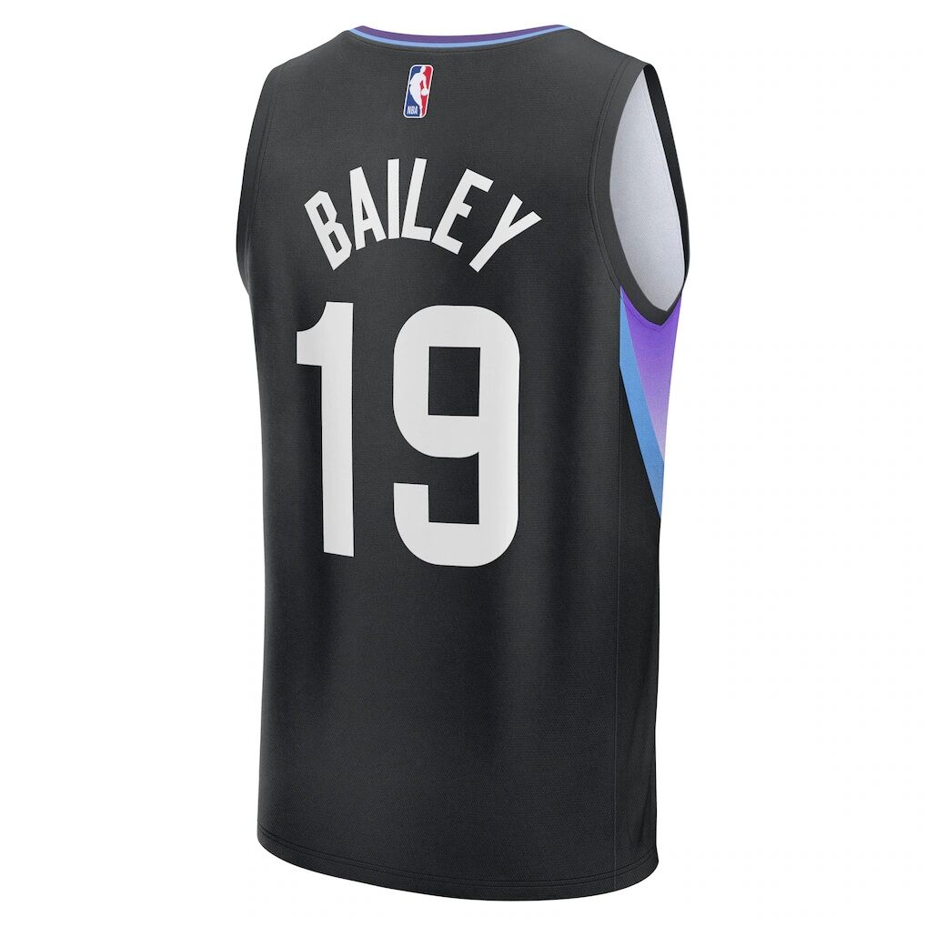 Ace Bailey Utah Jazz Fashion7 Youth 2025 NBA Draft First Round Pick Fast Break Replica Jersey - Statement Edition