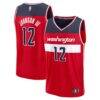 Tre Johnson III Washington Wizards Fashion7 Youth 2025 NBA Draft First Round Pick Fast Break Replica Jersey - Red - Front View