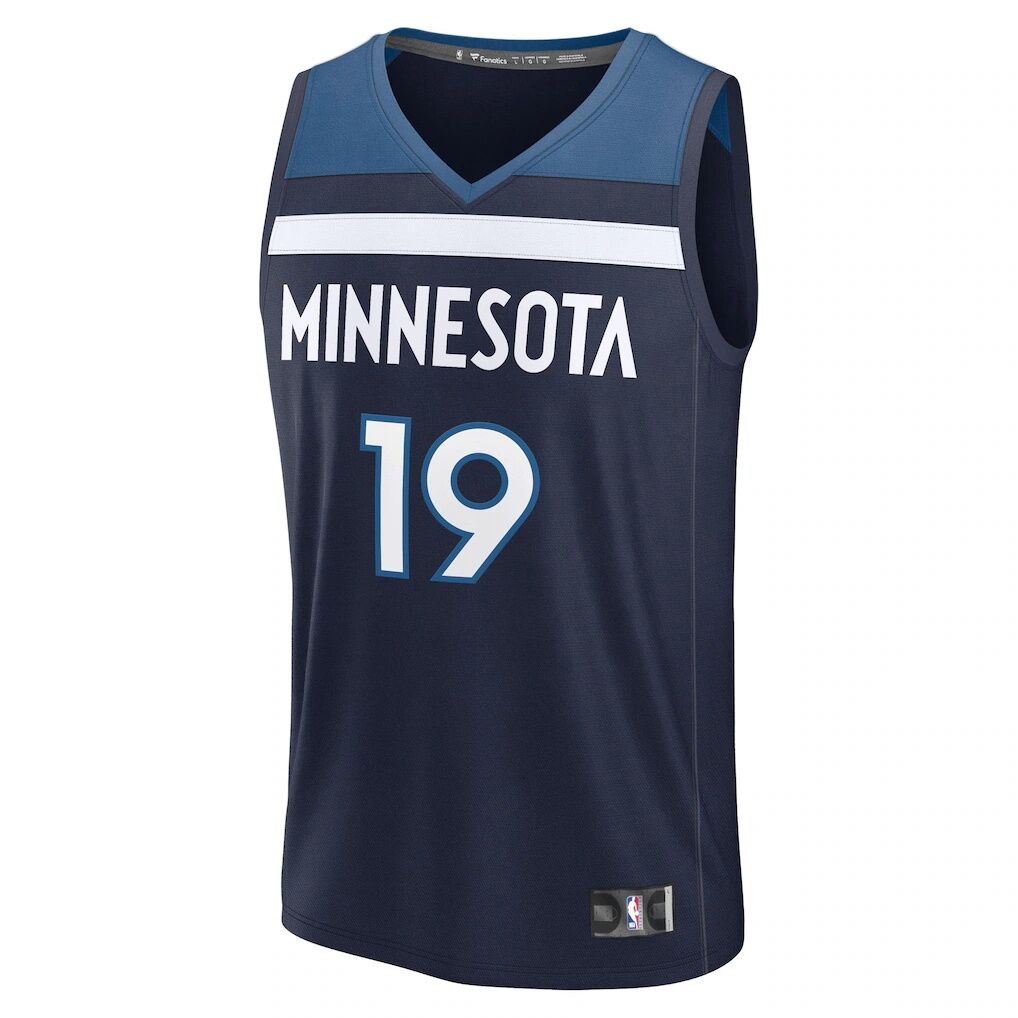 Joan Beringer Minnesota Timberwolves Fashion7 Youth 2025 NBA Draft First Round Pick Fast Break Replica Jersey - Icon Edition
