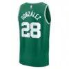 Hugo Gonzalez Boston Celtics Fashion7 2025 NBA Draft First Round Pick Fast Break Replica Jersey - Icon Edition - - Detail View