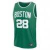 Hugo Gonzalez Boston Celtics Fanatics Youth 2025 NBA Draft First Round Pick Fast Break Replica Jersey - Icon Edition - - Back View