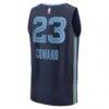 Cedric Coward Memphis Grizzlies Fashion7 Youth 2025 NBA Draft First Round Pick Fast Break Replica Jersey - Navy - Detail View