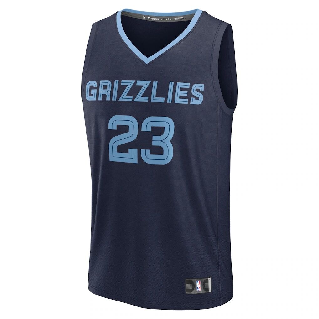 Cedric Coward Memphis Grizzlies Fashion7 Youth 2025 NBA Draft First Round Pick Fast Break Replica Jersey - Icon Edition
