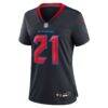 Nick Chubb Houston Texans Nike Women's Game Jersey - Navy - Side View