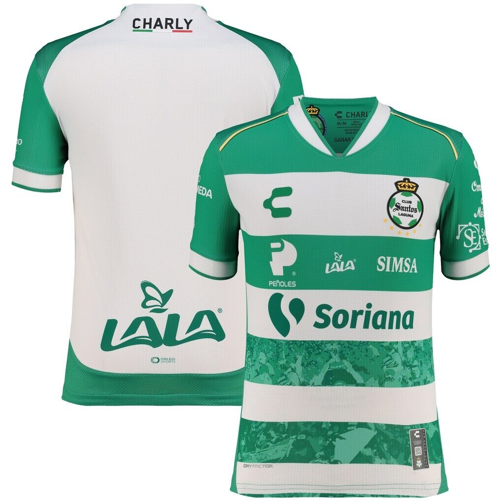 Santos Laguna Charly Youth 2025/26 Home Authentic Jersey